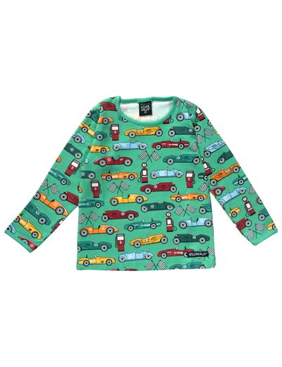 Langarmshirt Auto Race Car