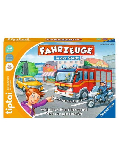 Brettspiel Fahrzeuge in der Stadt