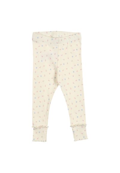 Green Cotton Babyleggings