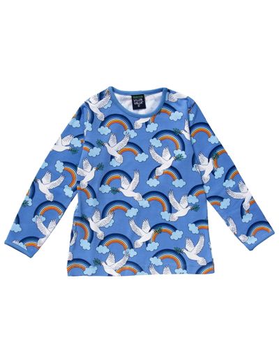 Langarmshirt Regenbogen Peace