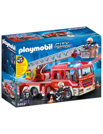 PLAYMOBIL® Feuerwehr Leiterfahrzeug City Action