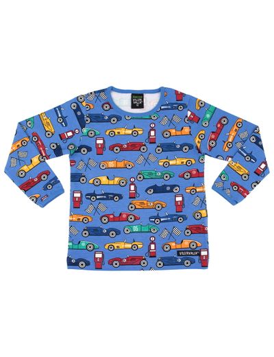Langarmshirt Auto Race Car