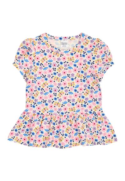 Green Cotton T-Shirt multicolor 92