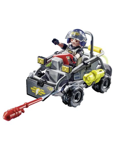 PLAYMOBIL® SWAT Multi-Terrain-Quad City Action