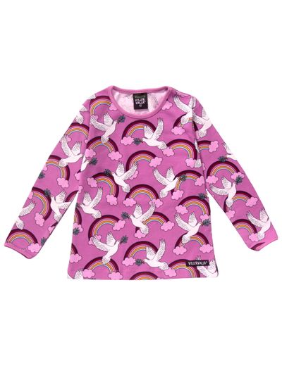Langarmshirt Regenbogen Peace