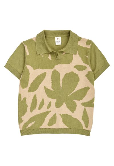 Green Cotton Poloshirt