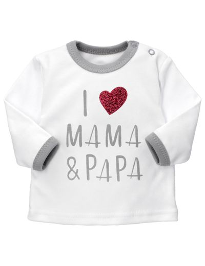 Shirt I love Mama & Papa I Love Mama & Papa