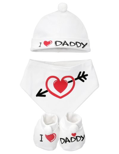 Ensemble I Love Mummy &  I Love Daddy