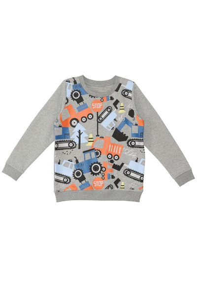 Sweatshirt Jungen grau 104