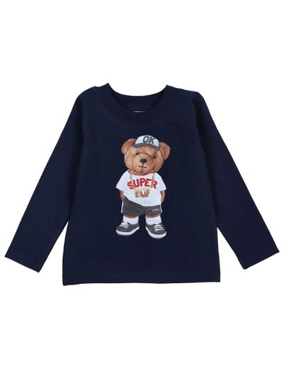 Langarmshirt Teddybär