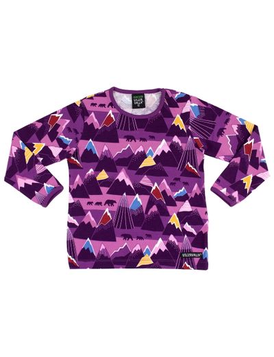 Langarmshirt Mountain