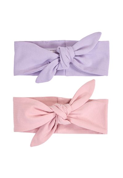 Green Cotton Babyhaarband