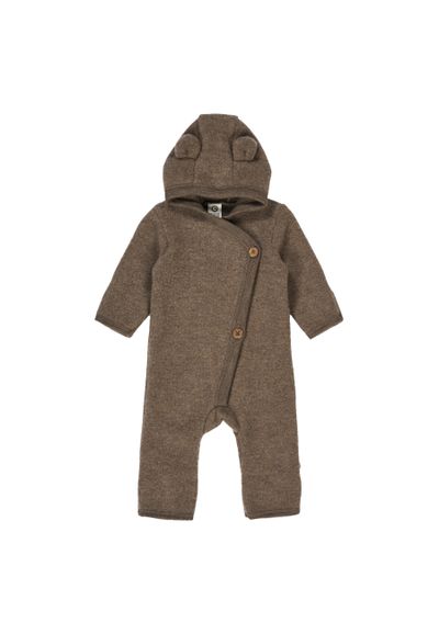 Müsli by Green Cotton Unifarben dunkelbraun 56/62