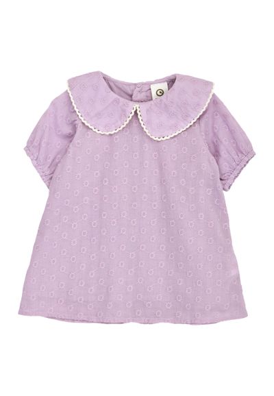 Green Cotton Babykleid