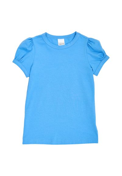 Green Cotton T-Shirt blau 122