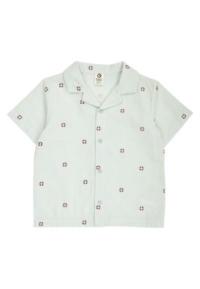 Green Cotton T-Shirt creme 92