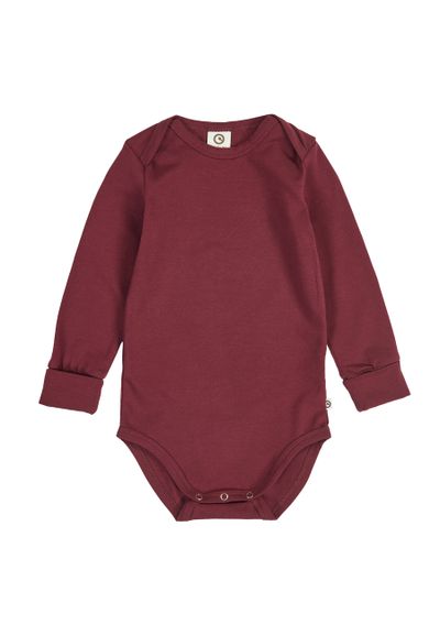 Green Cotton Langarmbody rot 68