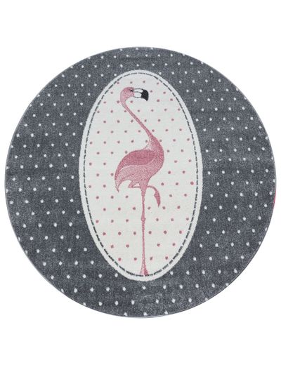 Teppich Rund Flamingo