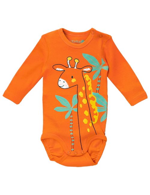 VENERE Body Giraffe orange 56/62 (0-3 Monate)