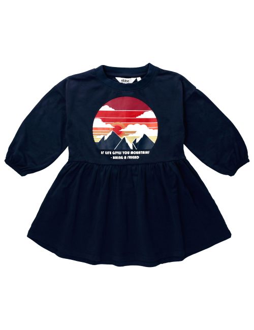 Ebbe Kids Kleid dunkelblau Wild navy 128 (7-8 Jahre)