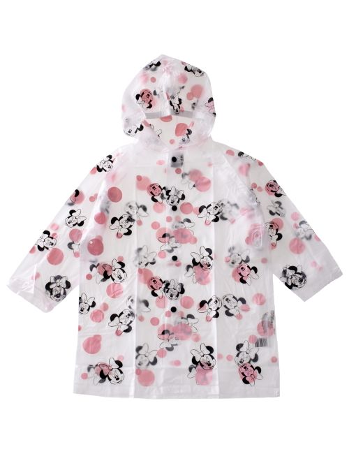Disney Regenjacke Minnie Mouse Kapuze transparent