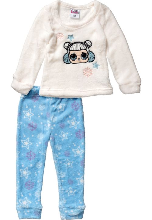 L.O.L. Surprise! Schlafanzug Schneeflocken multicolor 92/98