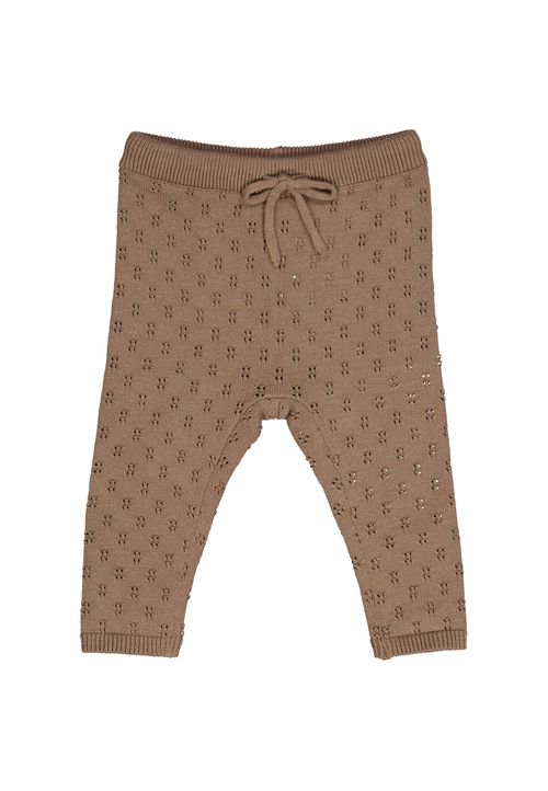 Müsli by Green Cotton Babyhose Unifarben braun 68