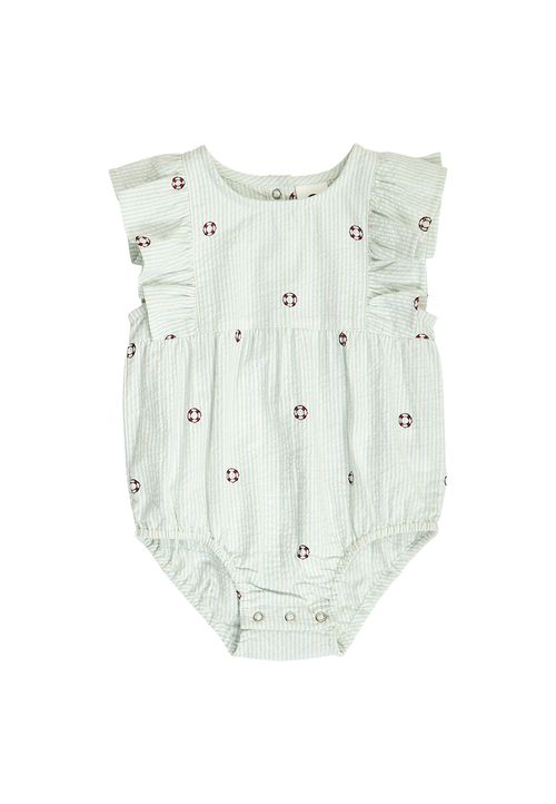 Green Cotton Kurzarmbody creme 80
