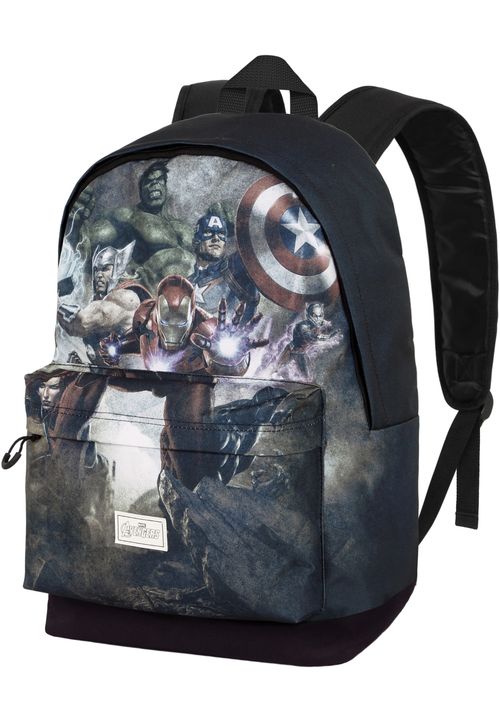 Marvel The Avengers Troupe-FAN HS 2.0 44x31x18 cm schwarz Onesize Kinder