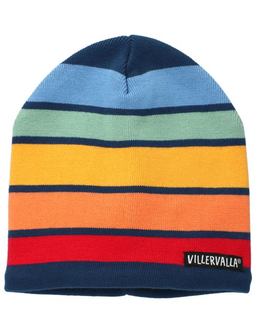 Villervalla Beanie Mütze Streifen bunt Chamonix 52/54