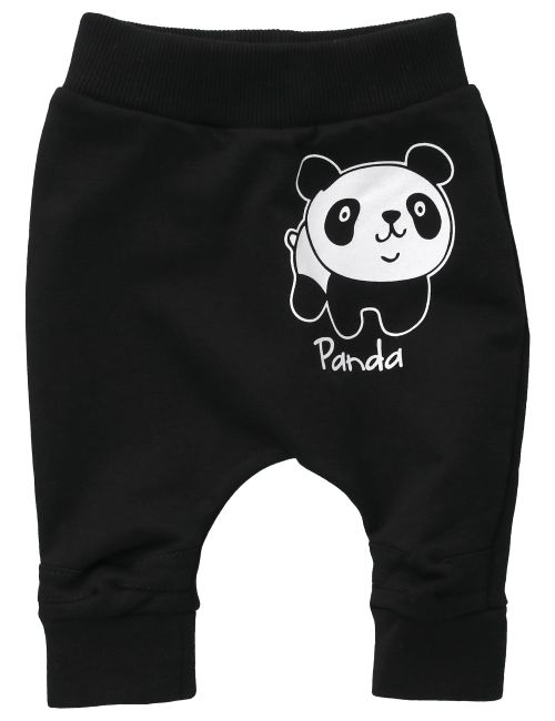 NINI Hose Panda schwarz 56 (Neugeborene)
