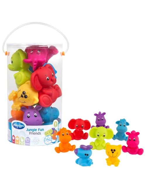 Playgro 8 pièces Jouet de bain Animaux 6+ mois Multicolore