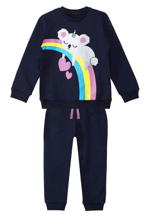 Denokids Print dunkelblau 92