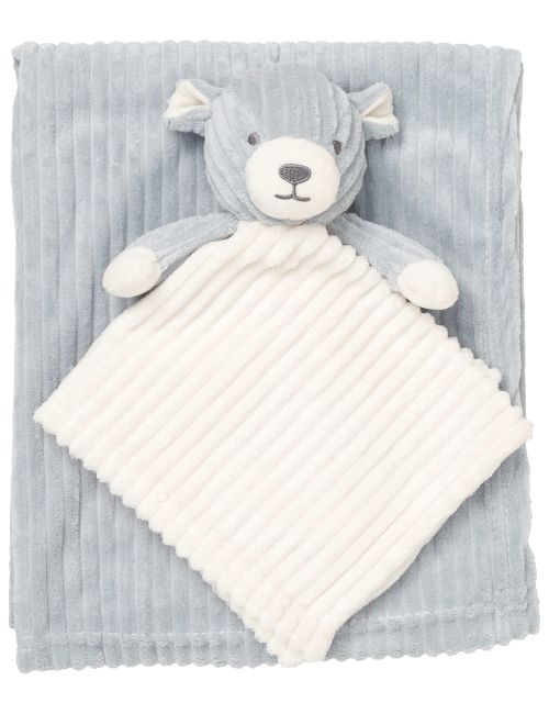 Snuggle Tots 2 pièces Ensemble Souris 75x75 cm Blanc