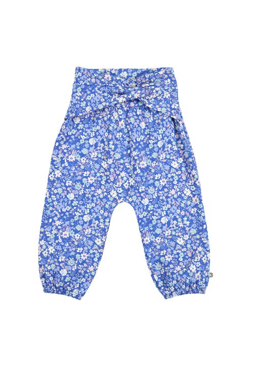 Green Cotton Babyhose blau 56