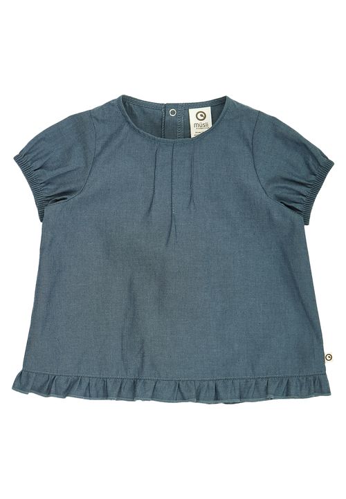 Green Cotton Baby T-shirt blau 68