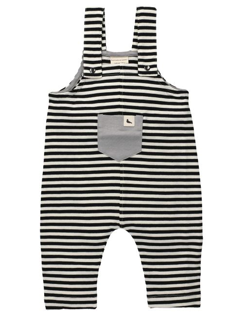 Turtledove London Latzhose Streifen weiß 116/122 (6-7 Jahre)