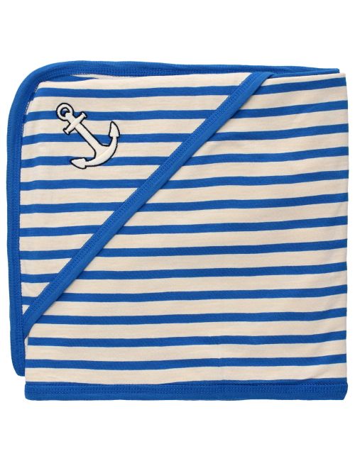 Ebbe Kids Decke 80x80 cm Einheitsgröße Strong blue stripe