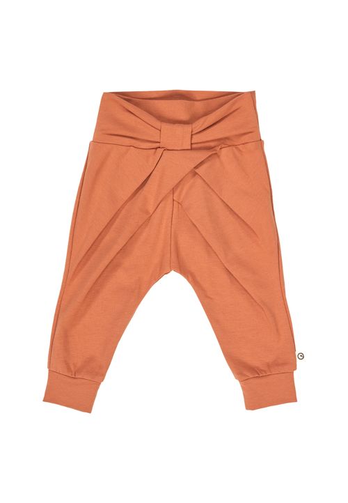 Müsli by Green Cotton Babyhose Unifarben orange 86