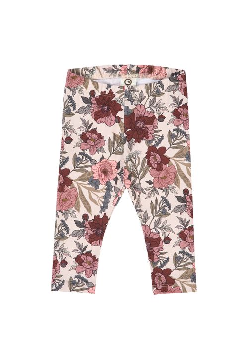 Müsli by Green Cotton Babyleggings Blumen rosa 68