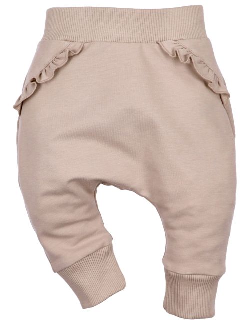 NINI Hose Rüschen beige 68 (3-6 Monate)