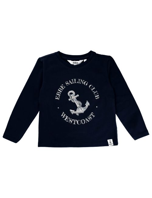 Ebbe Kids Langarmshirt dunkelblau Anchor Club 110 (4-5 Jahre)