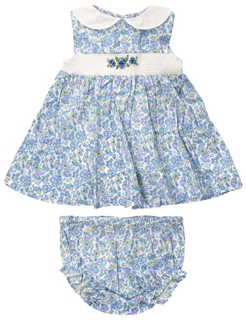 Rock A Bye Baby Boutique 2 Teile Set Blume blau 68 (3-6 Monate)