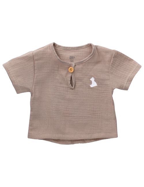 Baby Sweets T-Shirt Bruno, der Eisbär braun 56 (Neugeborene)