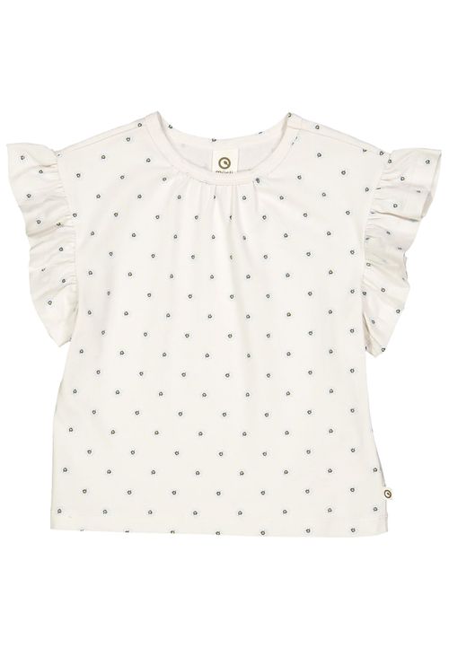 Müsli by Green Cotton T-Shirt Blumen weiß 104