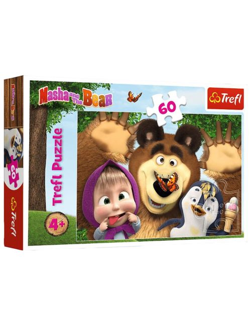 Masha and the Bear 60 pièces Puzzle Macha et l'Ours 4+ ans Multicolore