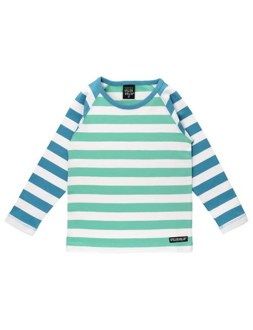 Villervalla Langarmshirt Streifen grün 116 (5-6 Jahre)