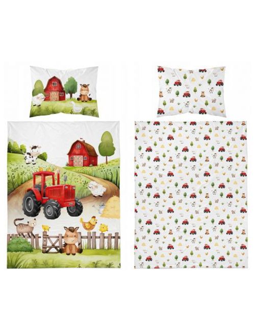 Faro Tekstylia 2 pièces Linge de lit À la ferme 135x100 cm Multicolore