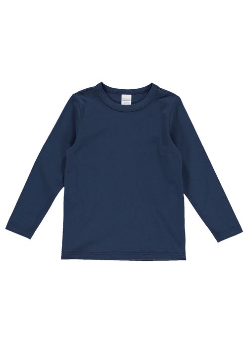 Fred s World by Green Cotton Langarmshirt Unifarben dunkelblau 104
