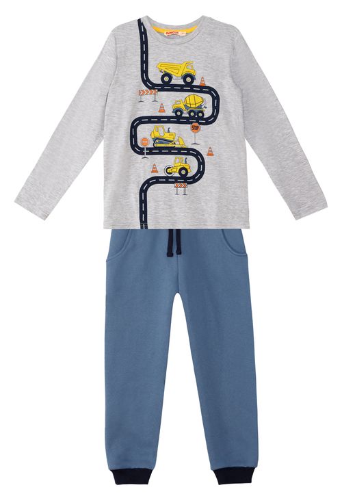 Denokids Print grau 122